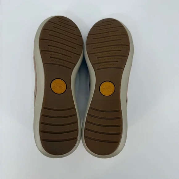 Samuel Hubbard Freedom Stroll Buff Nubuck Taupe Suede Oxford Shoes Size 8 - Picture 4 of 16